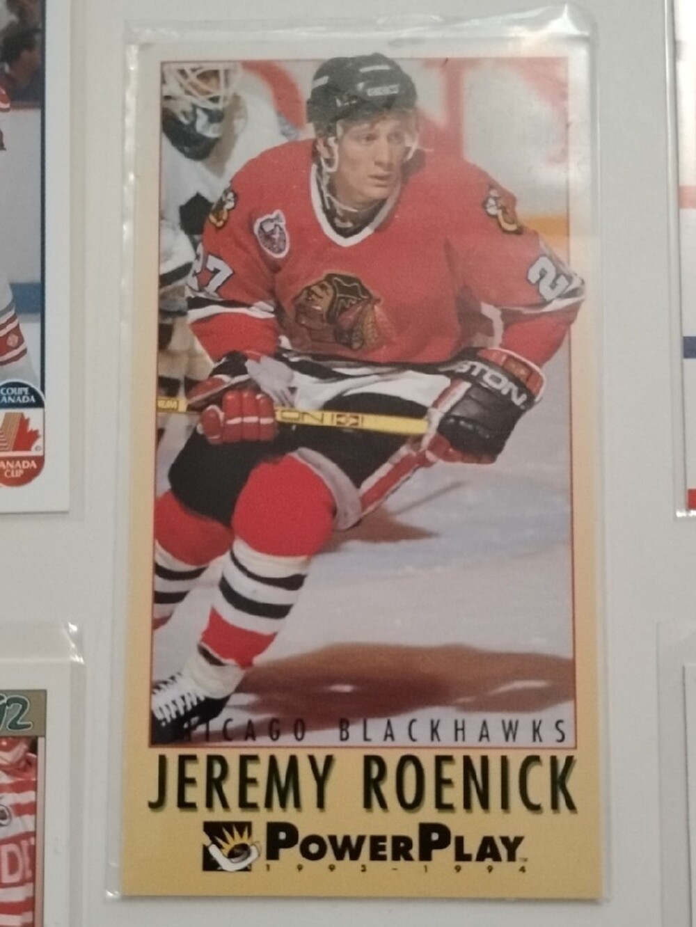 Jeremy Roenick Rookie Card / Hockey Trading Card Collection - Picture 3 of 14